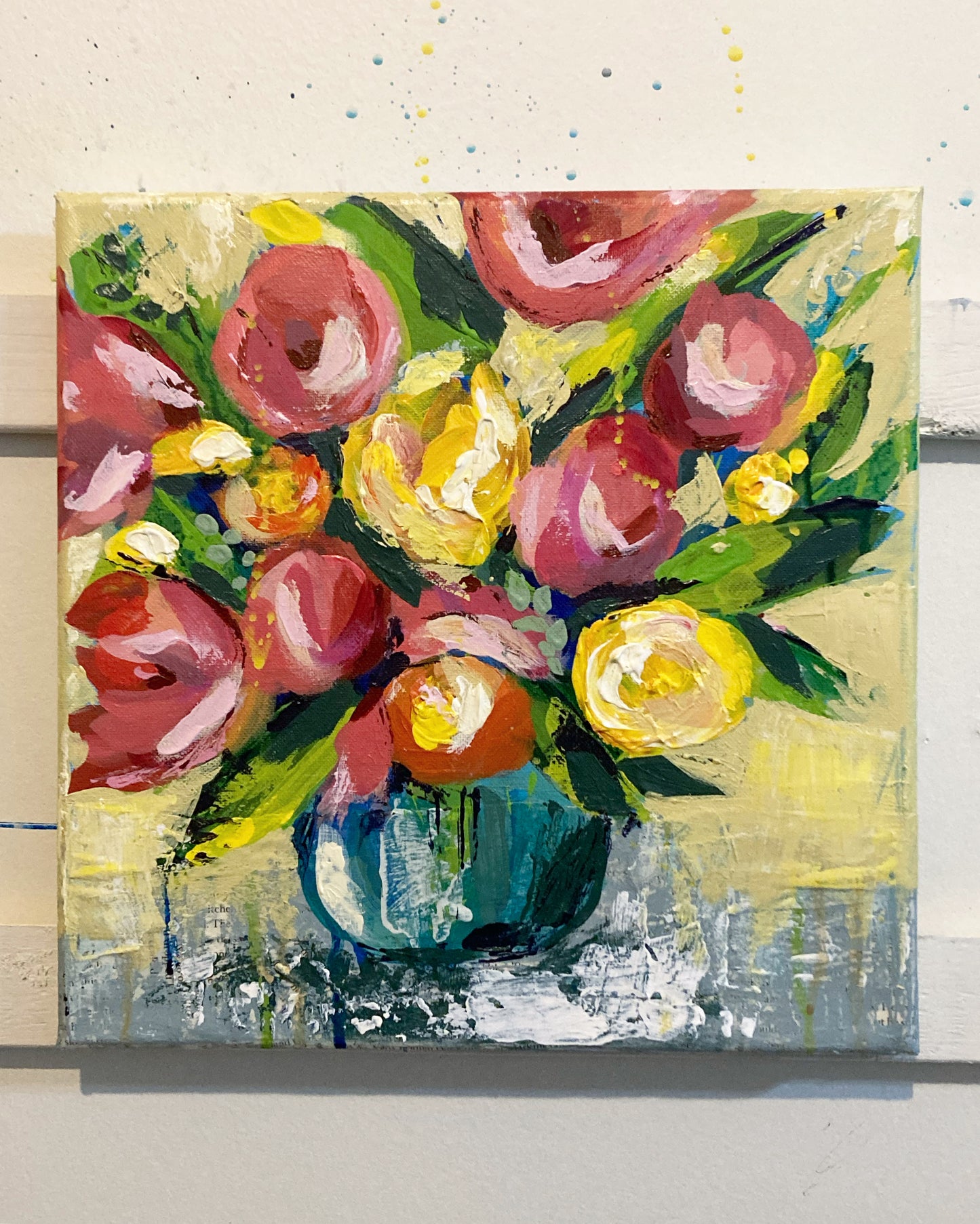 Sunny Petals | 12x12