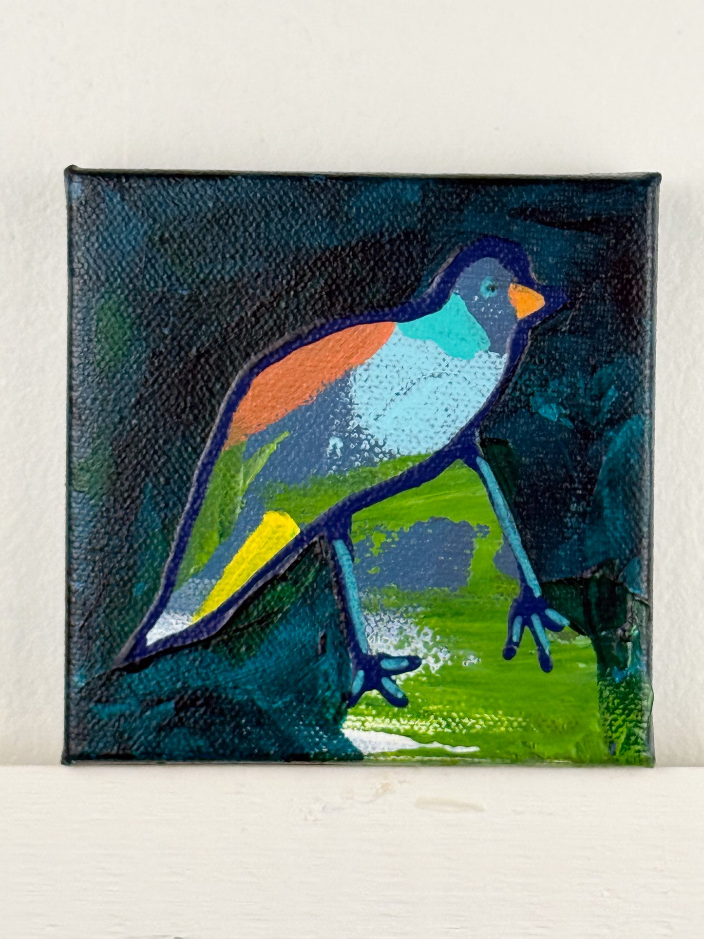 Joyful Birdies - "Charlie" | 4x4 Mini