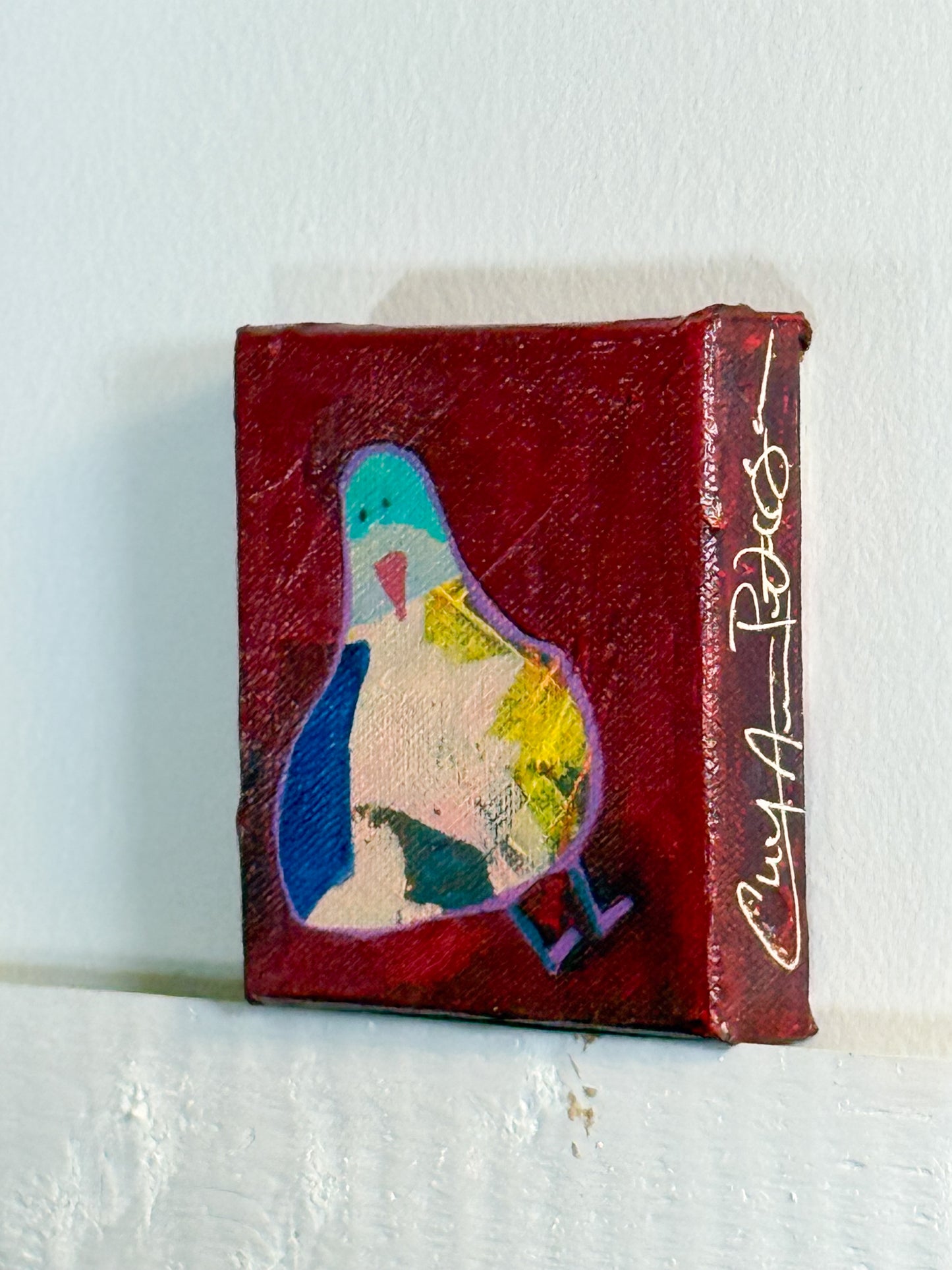 Joyful Birdies - "Gus" | 4x4 Mini