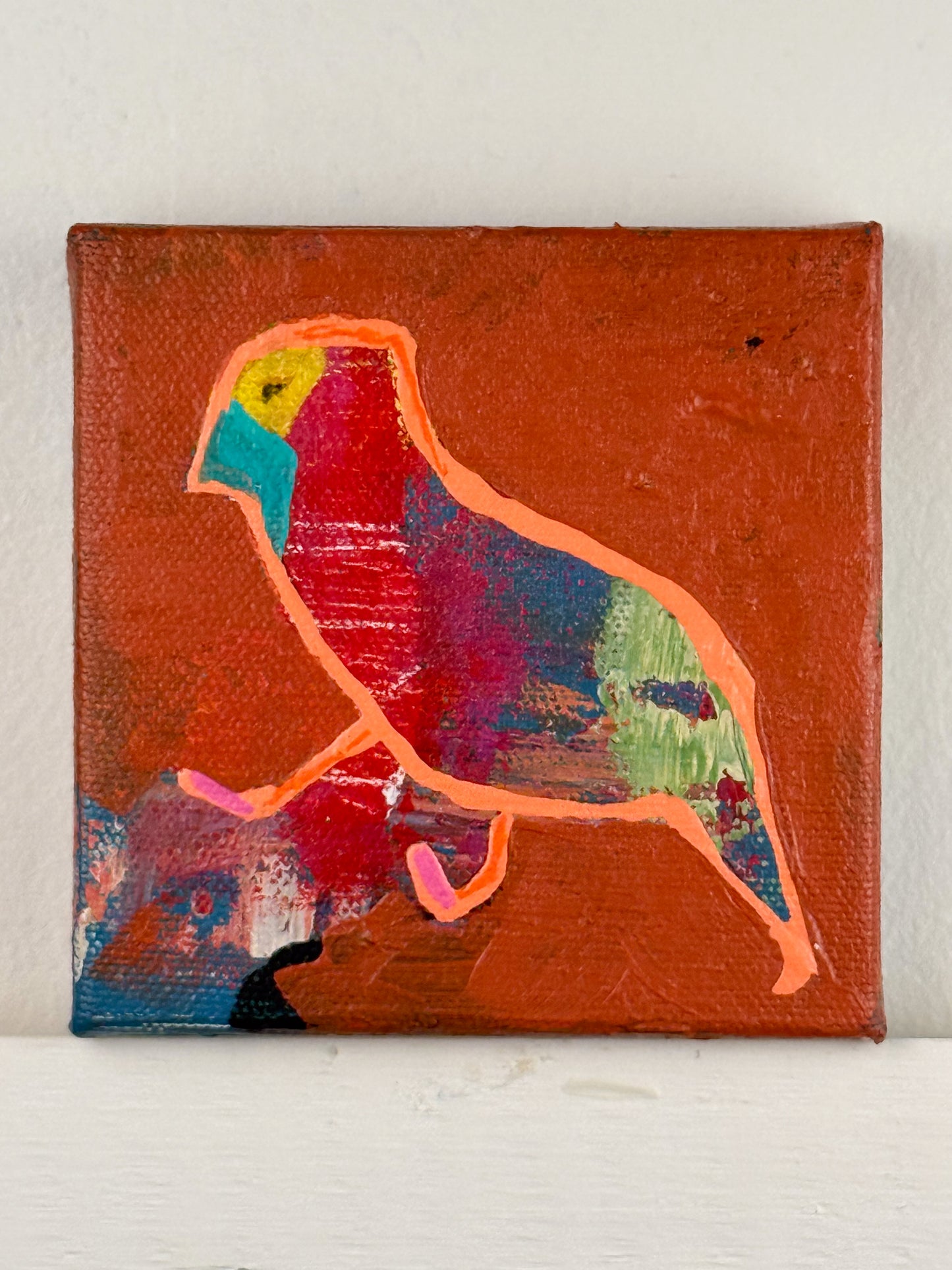 Joyful Birdies - "Karen" | 4x4 Mini