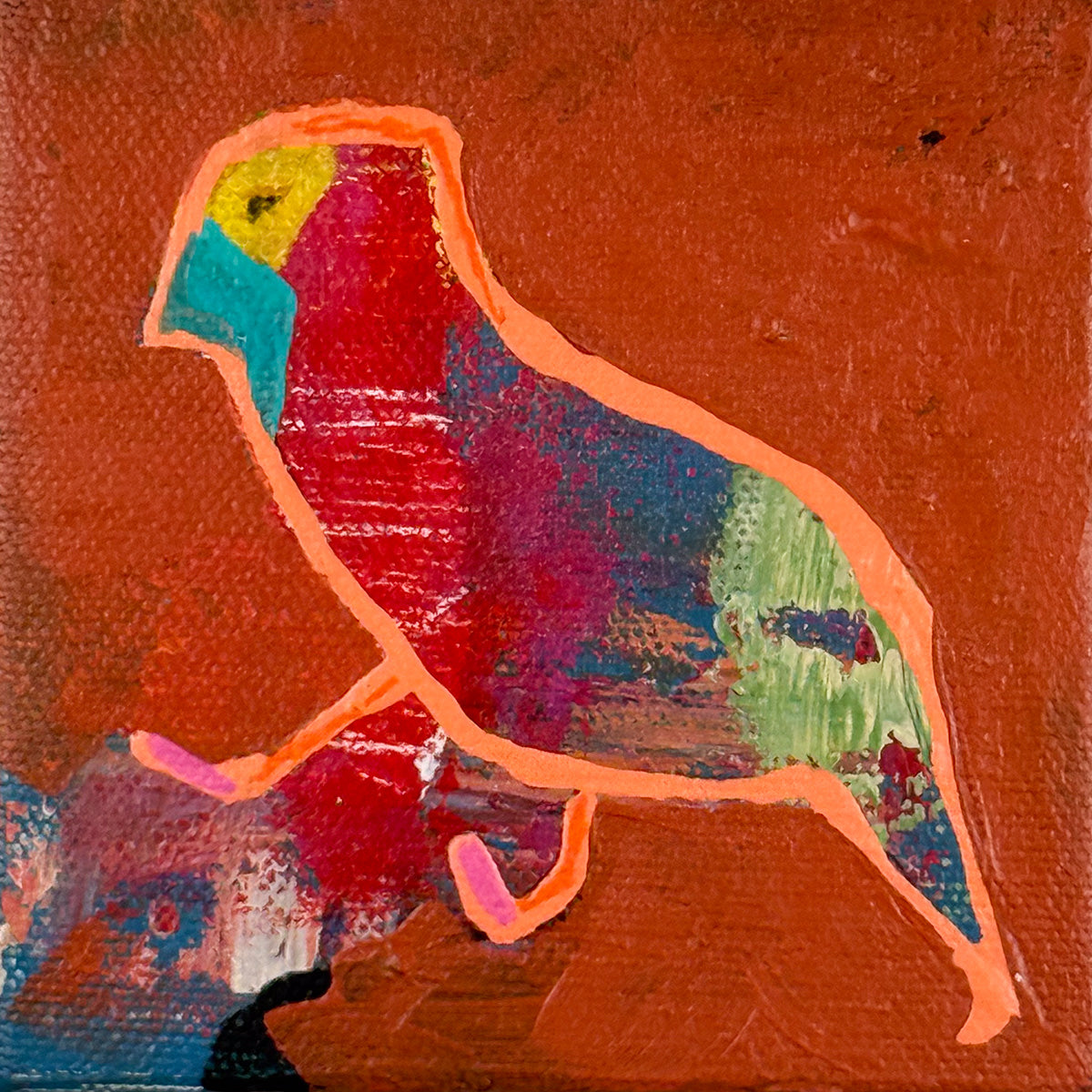 Joyful Birdies - "Karen" | 4x4 Mini