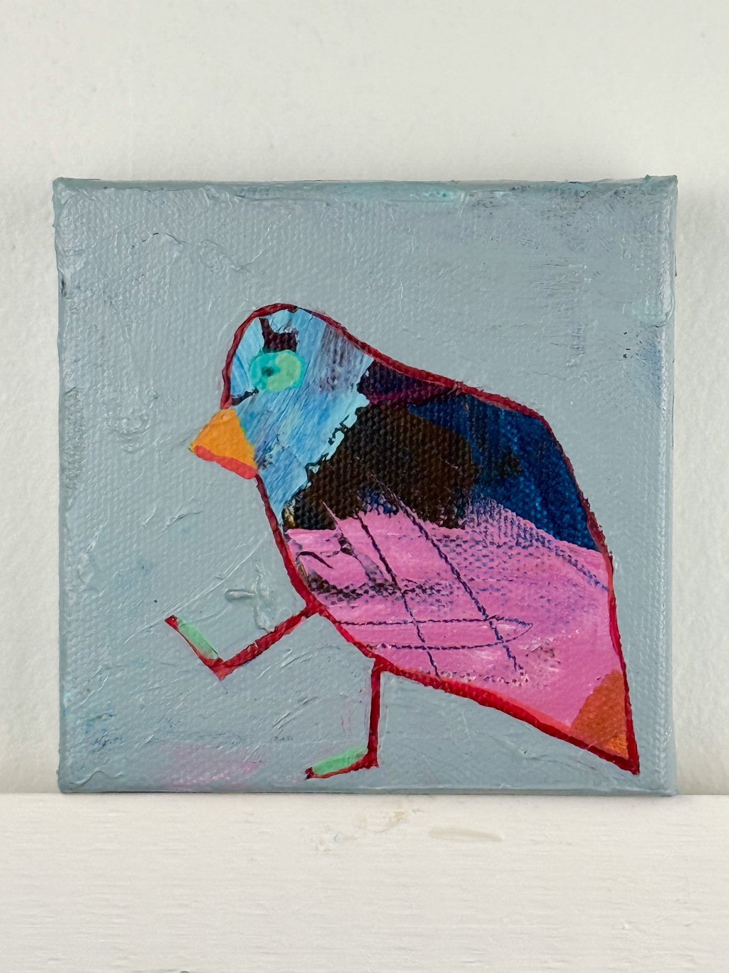Joyful Birdies - "Astor" | 4x4 Mini