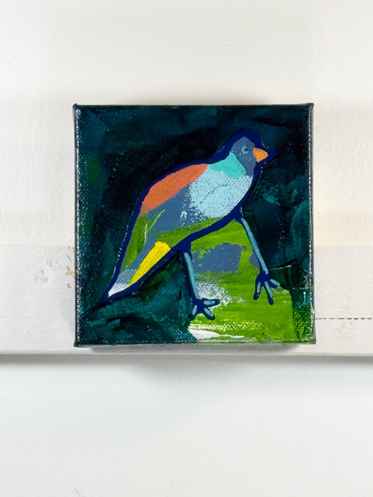 Joyful Birdies - "Charlie" | 4x4 Mini