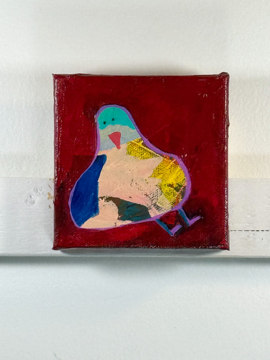 Joyful Birdies - "Gus" | 4x4 Mini