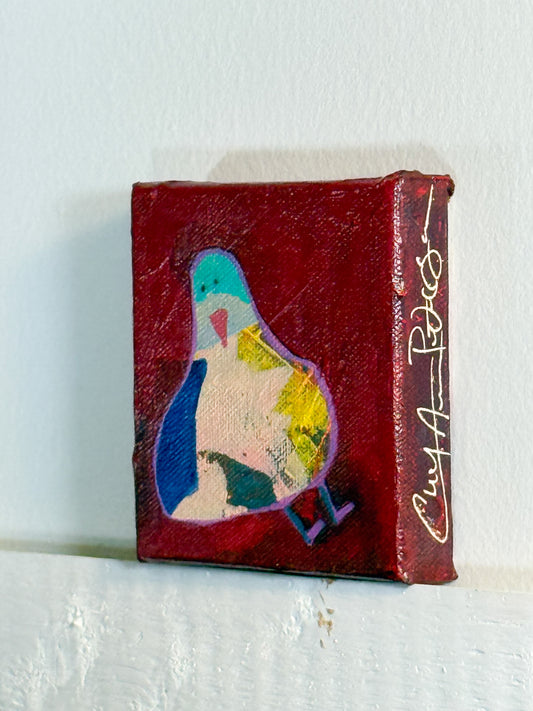 Joyful Birdies - "Gus" | 4x4 Mini